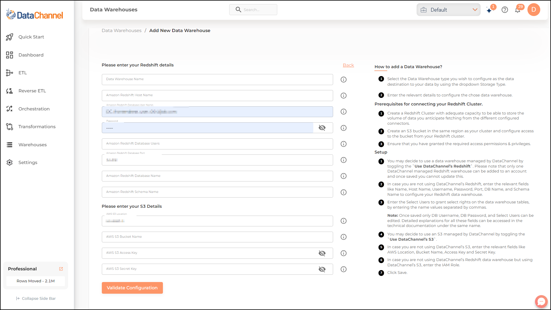 data warehouse redshift