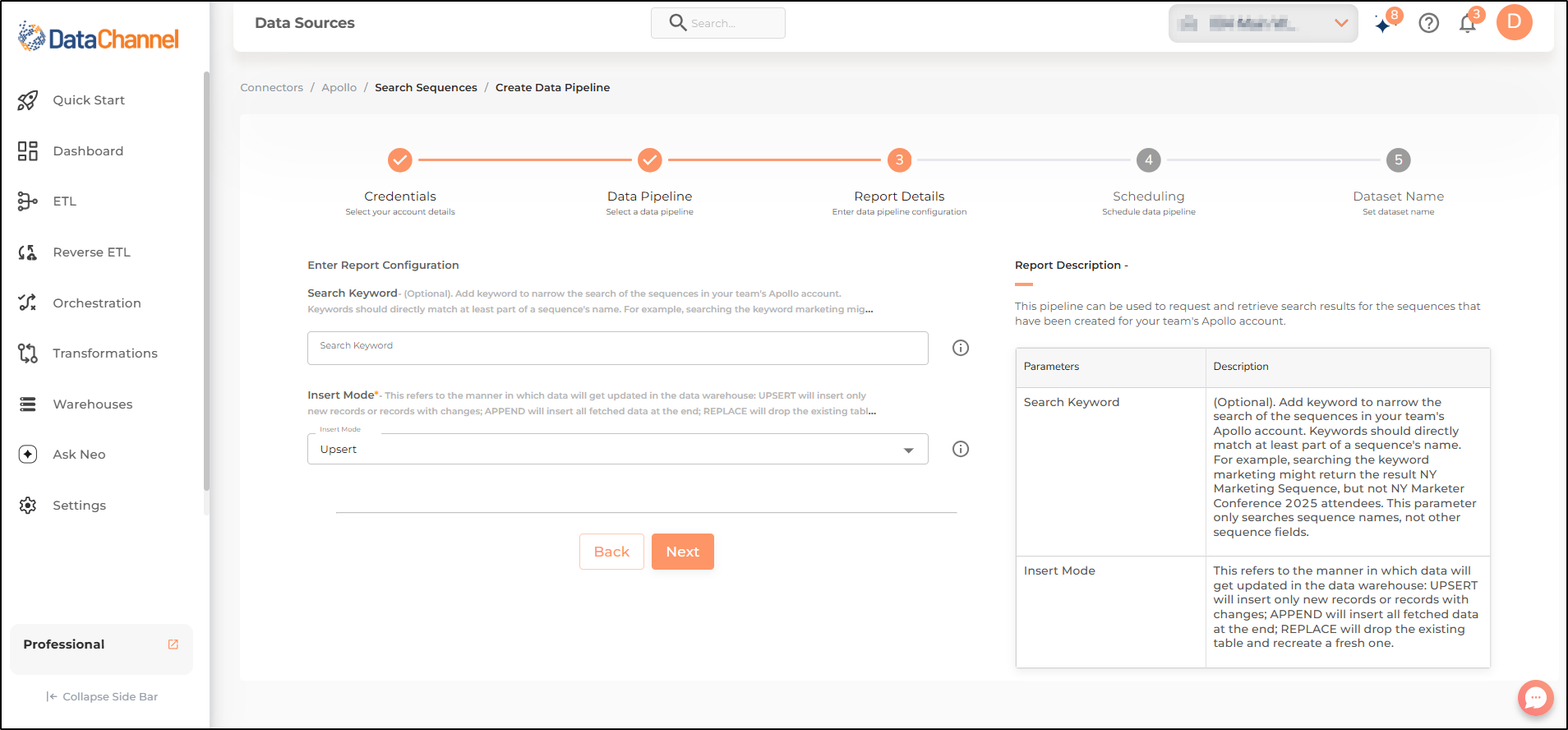 apollo search sequences config