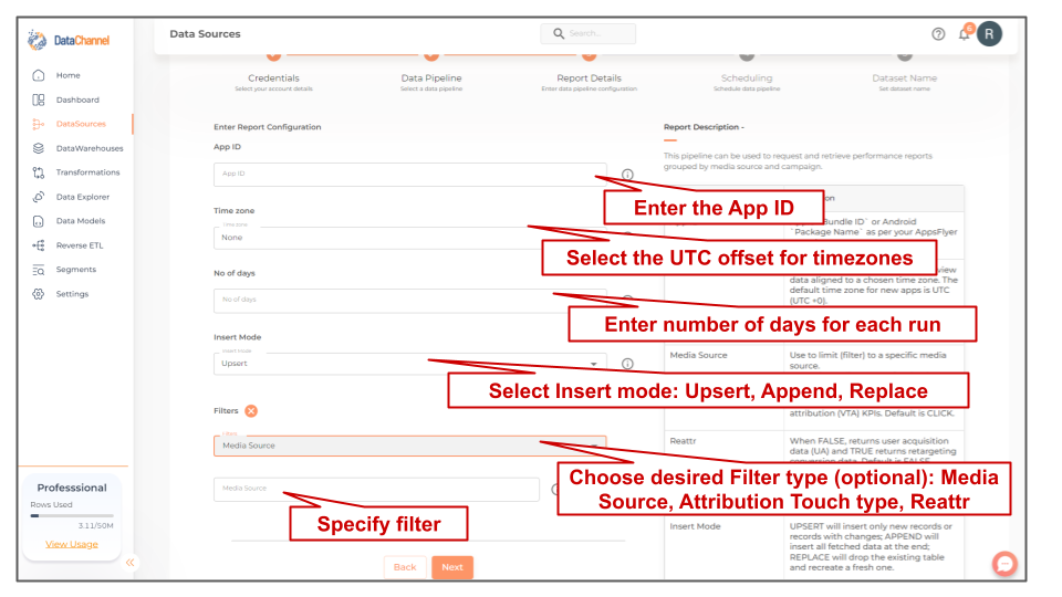 appsflyer partners config