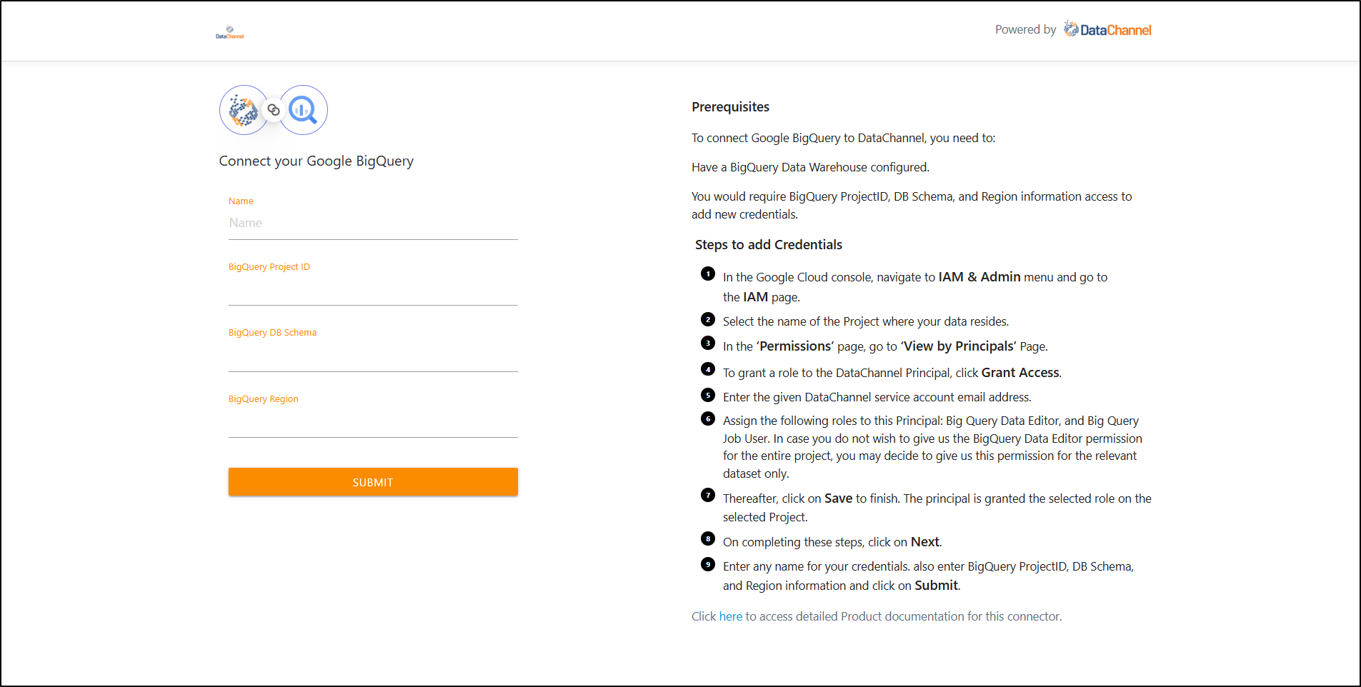 bigquery new creds 2