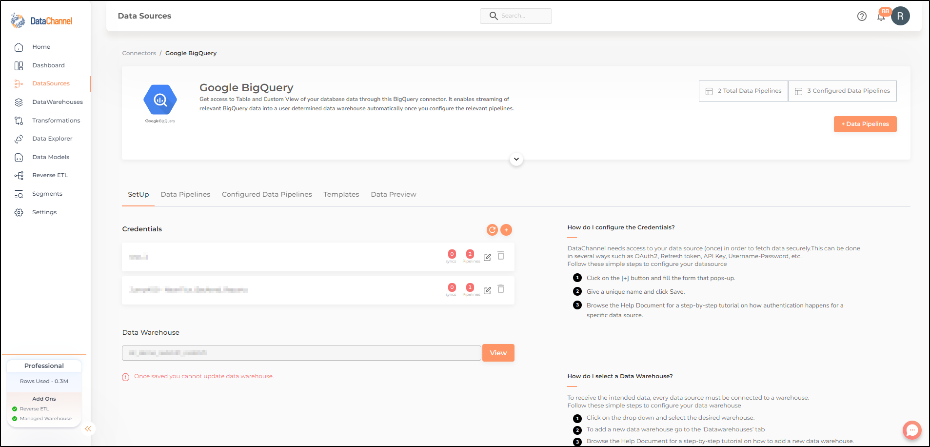 bigquery screen