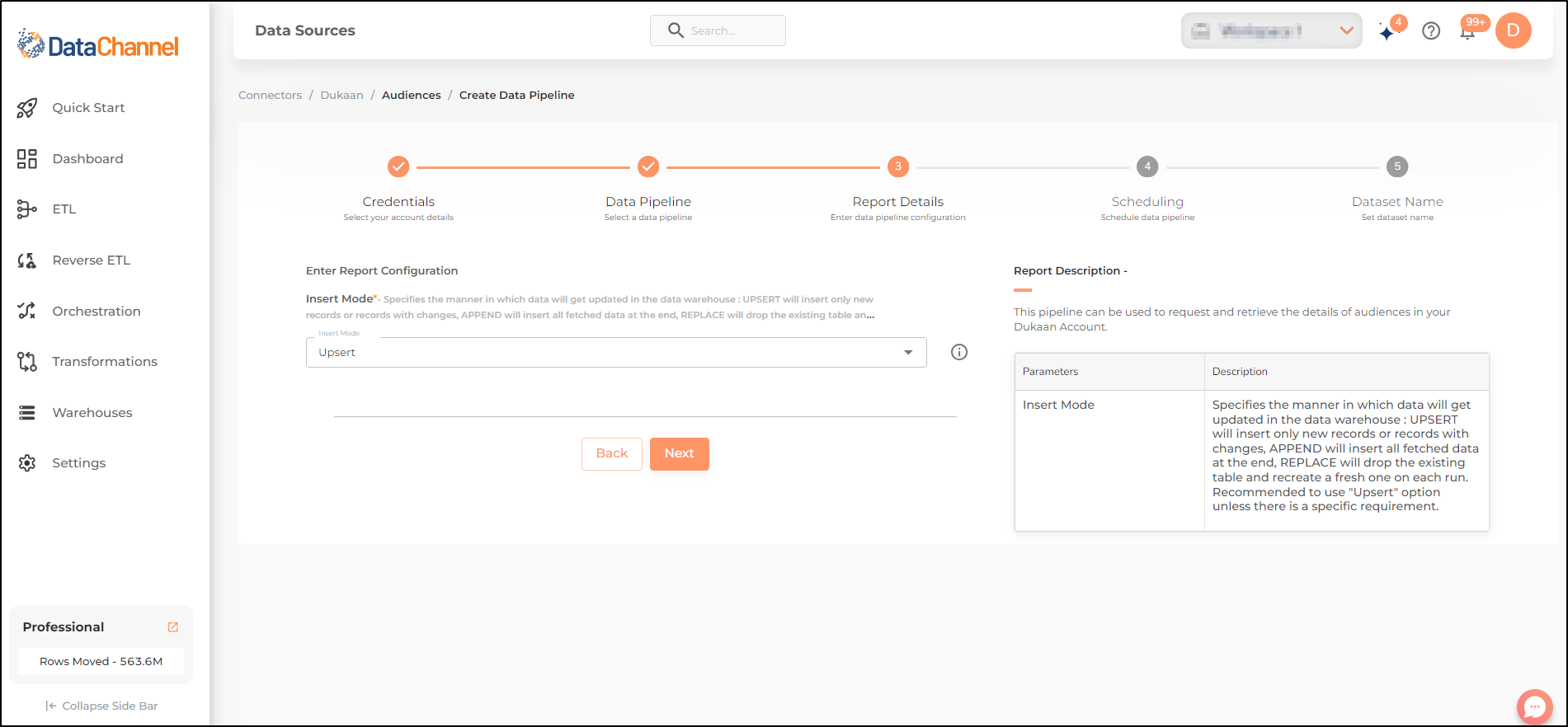 dukaan audiences config