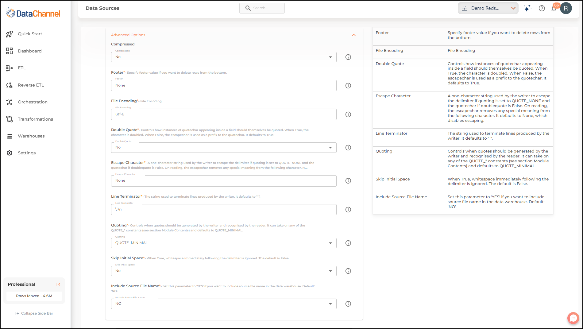 email csv config 2