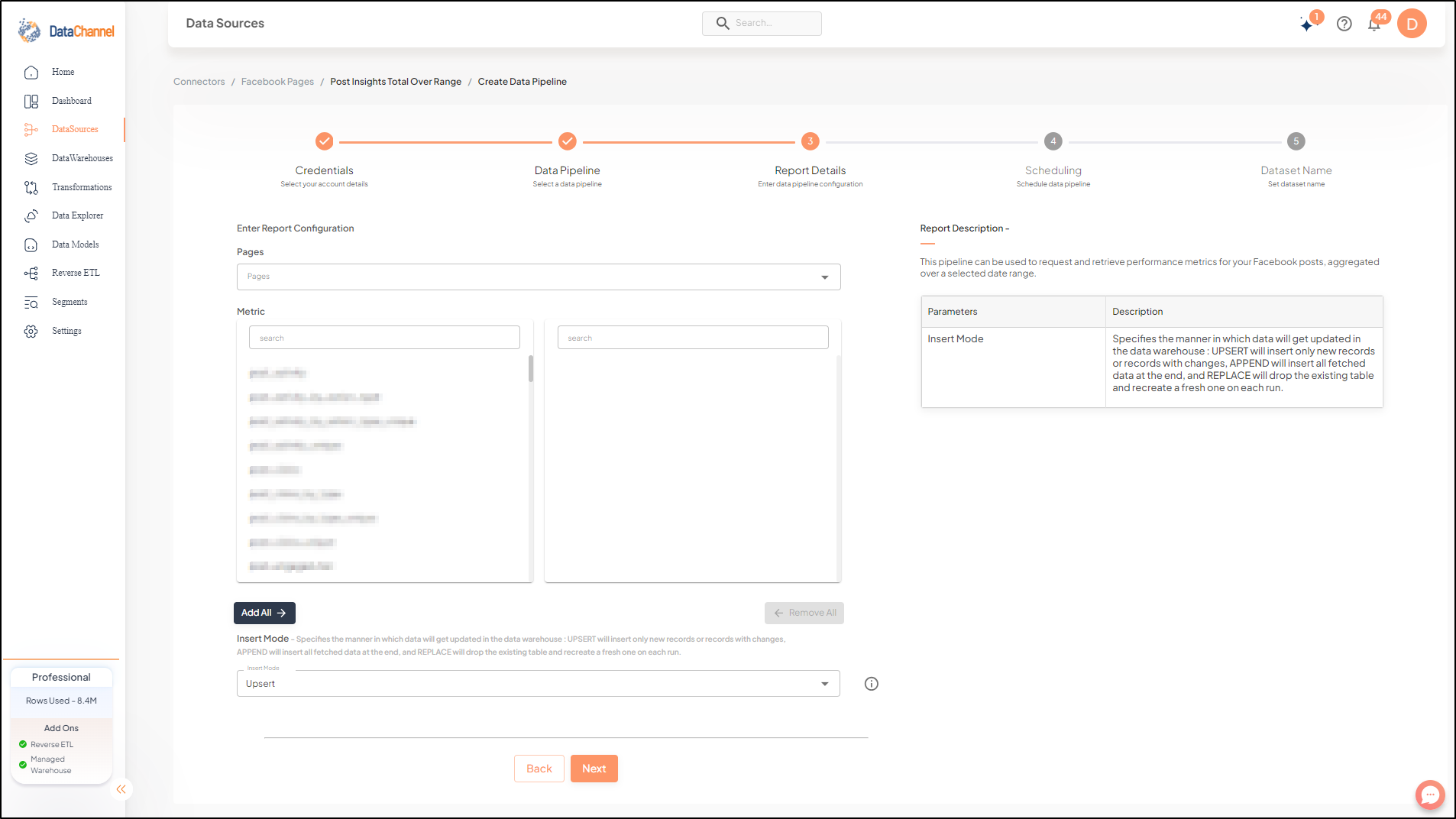 facebook pages post insights total over range config