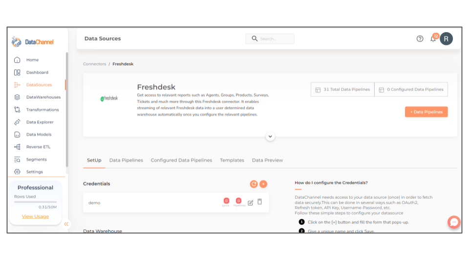 freshdesk screen