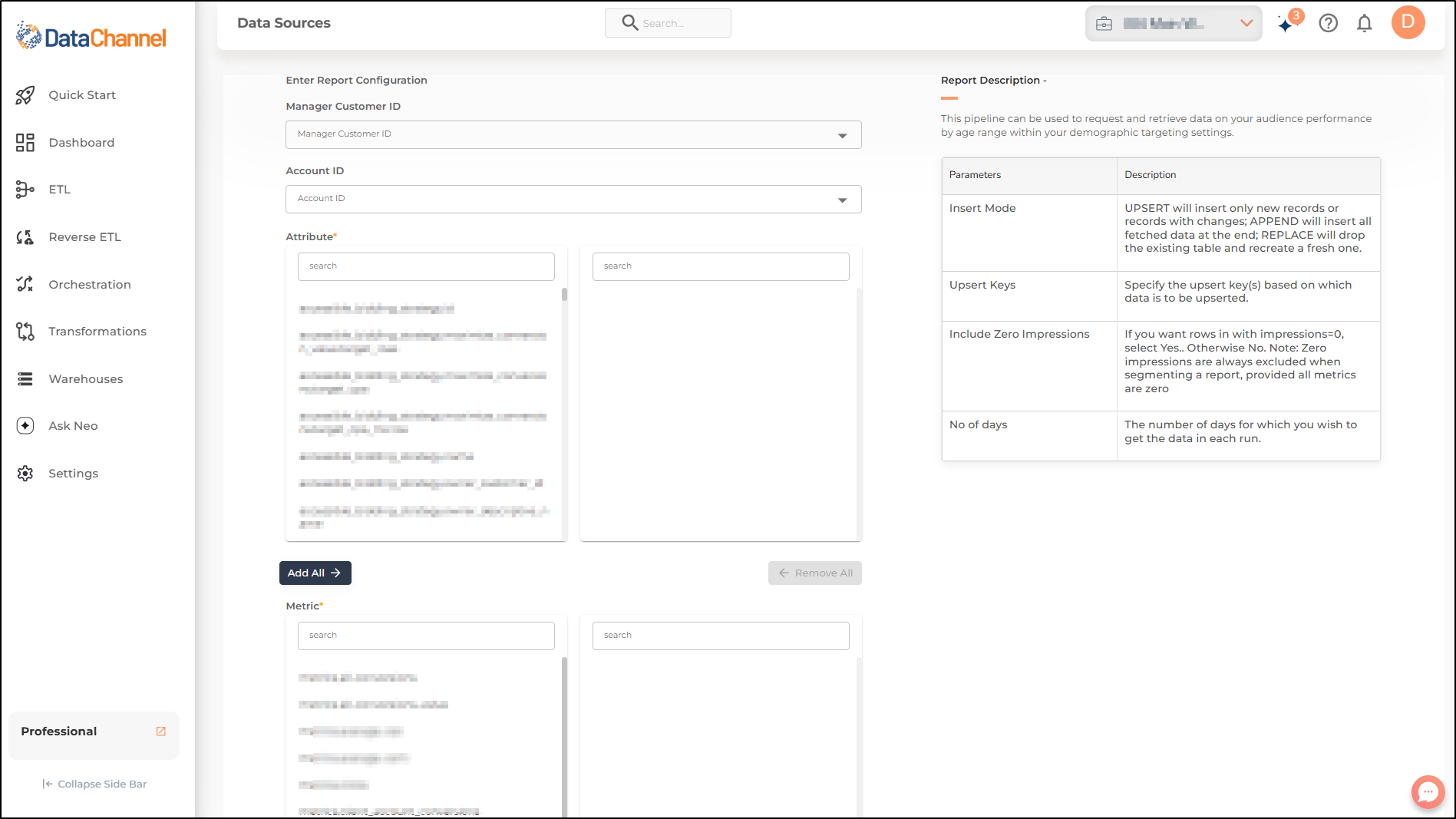 google search ads 360 age range view config 1