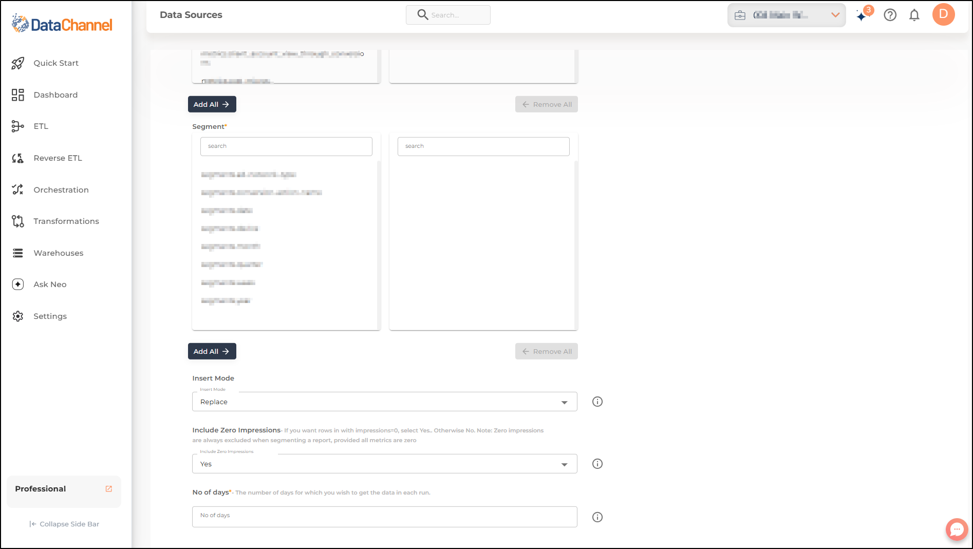 google search ads 360 age range view config 2