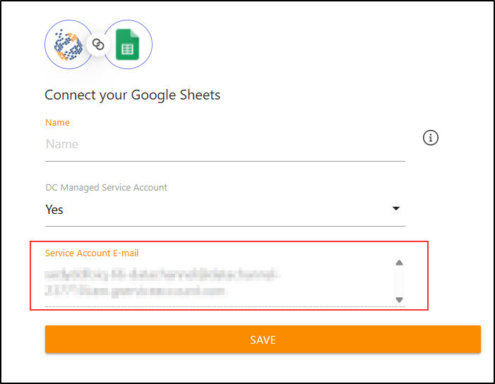 google sheets new creds 3