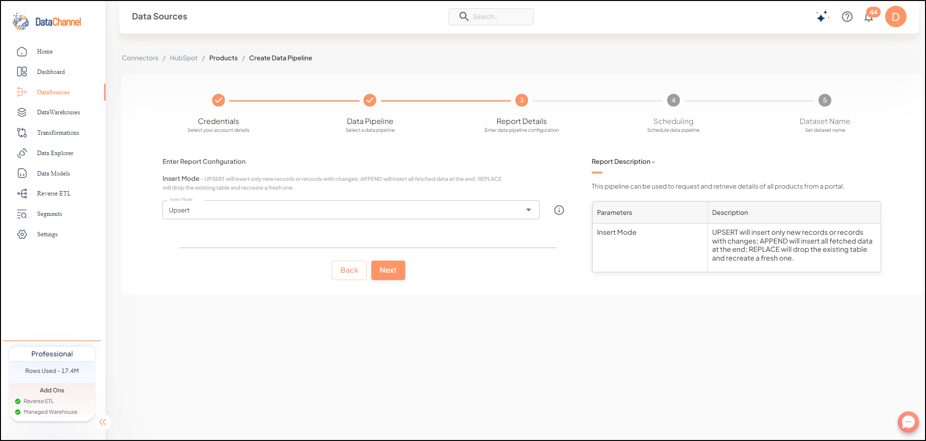 hubspot products config