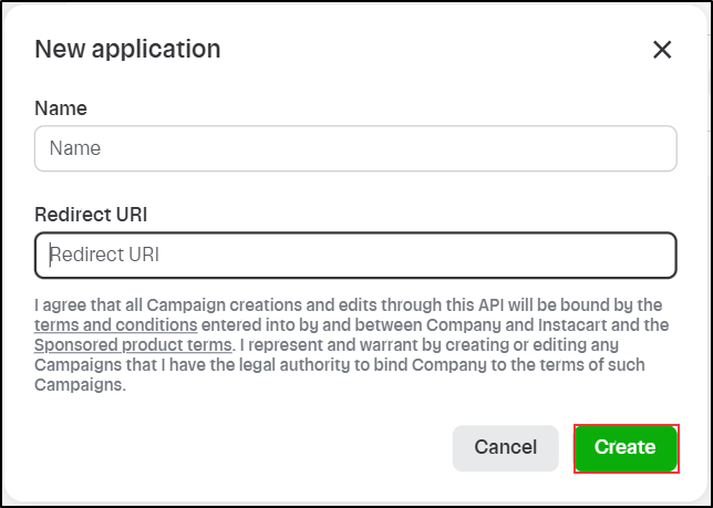 instacart application 2
