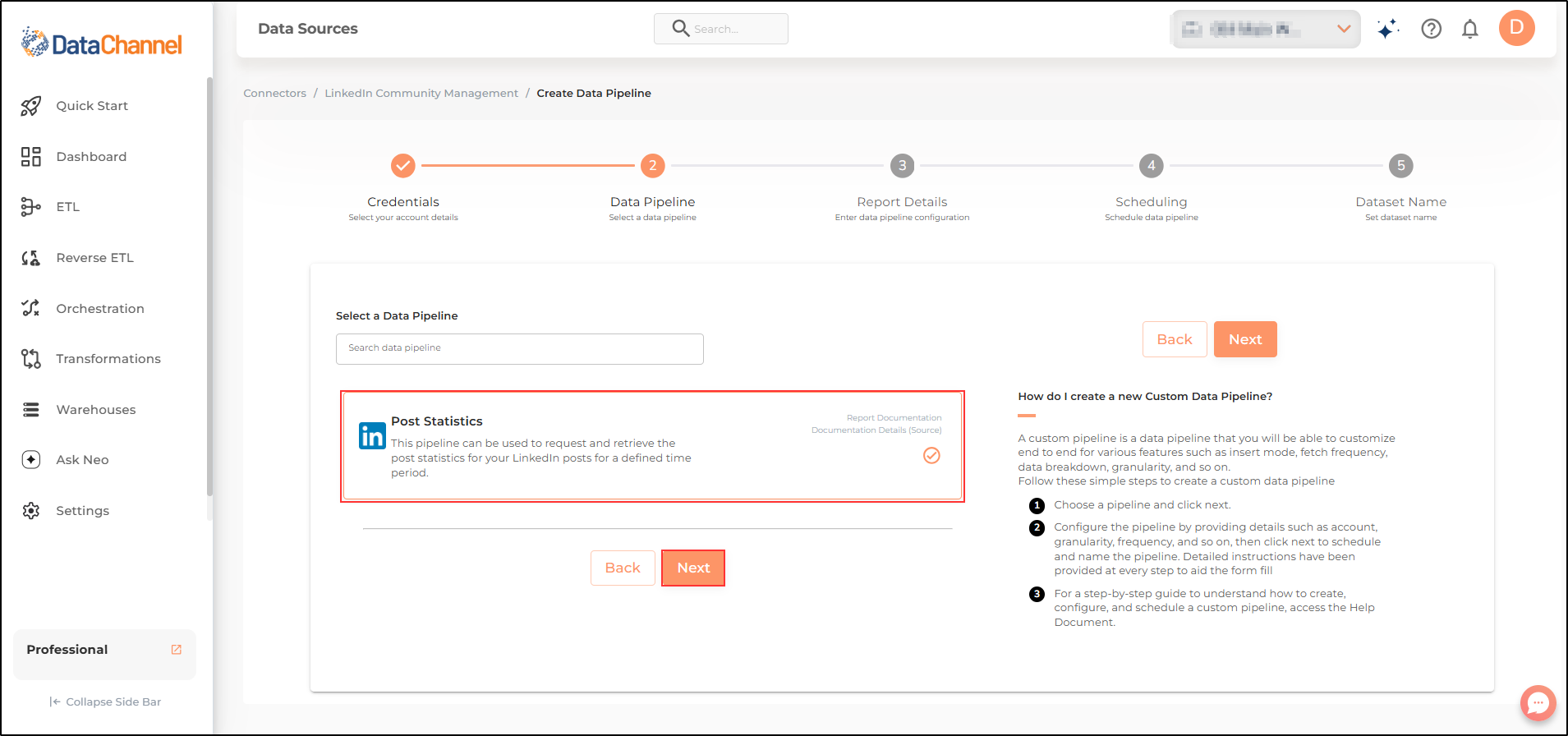 linkedin com mgt post statistics list