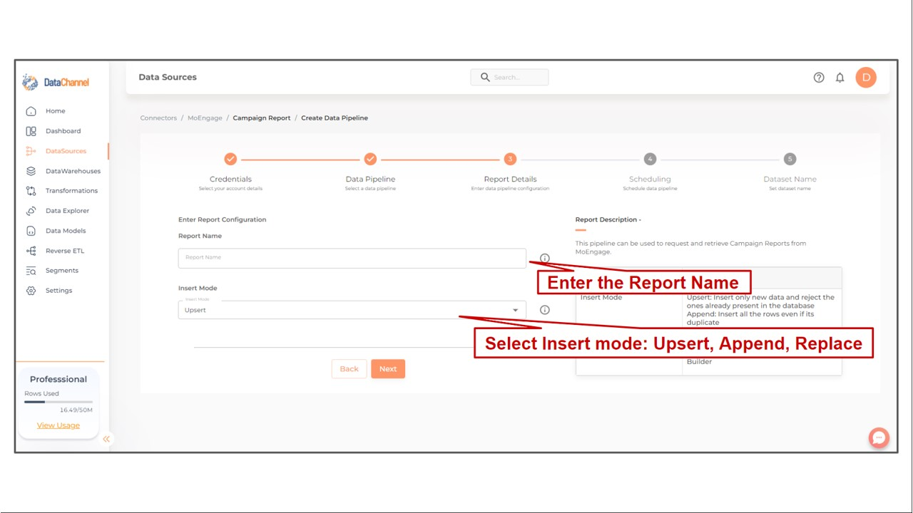 moengage fwd campaign report config