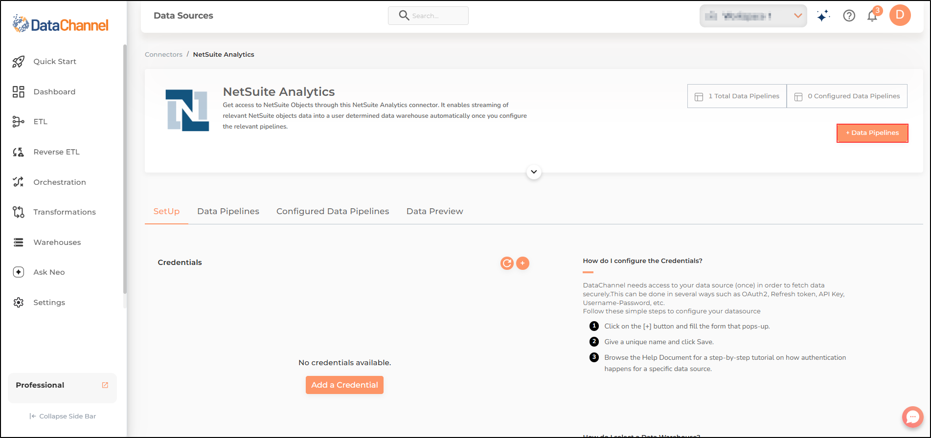 netsuite analytics data source detail