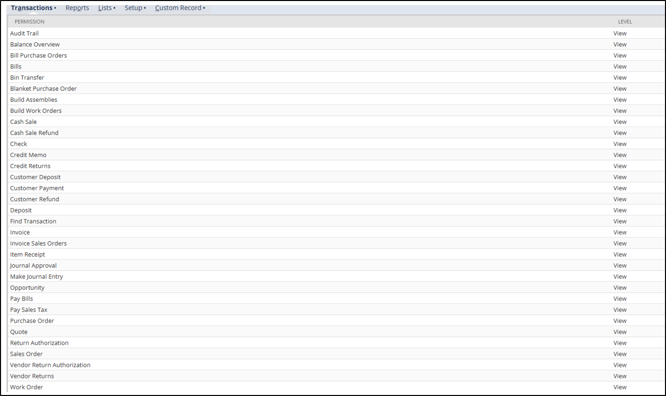 netsuite analytics pre setup 2