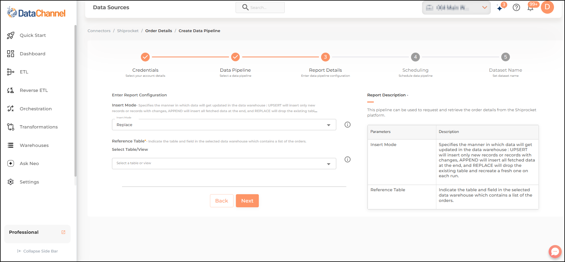 shiprocket order details config