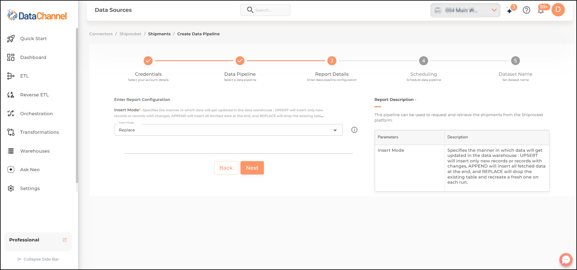 shiprocket shipments config