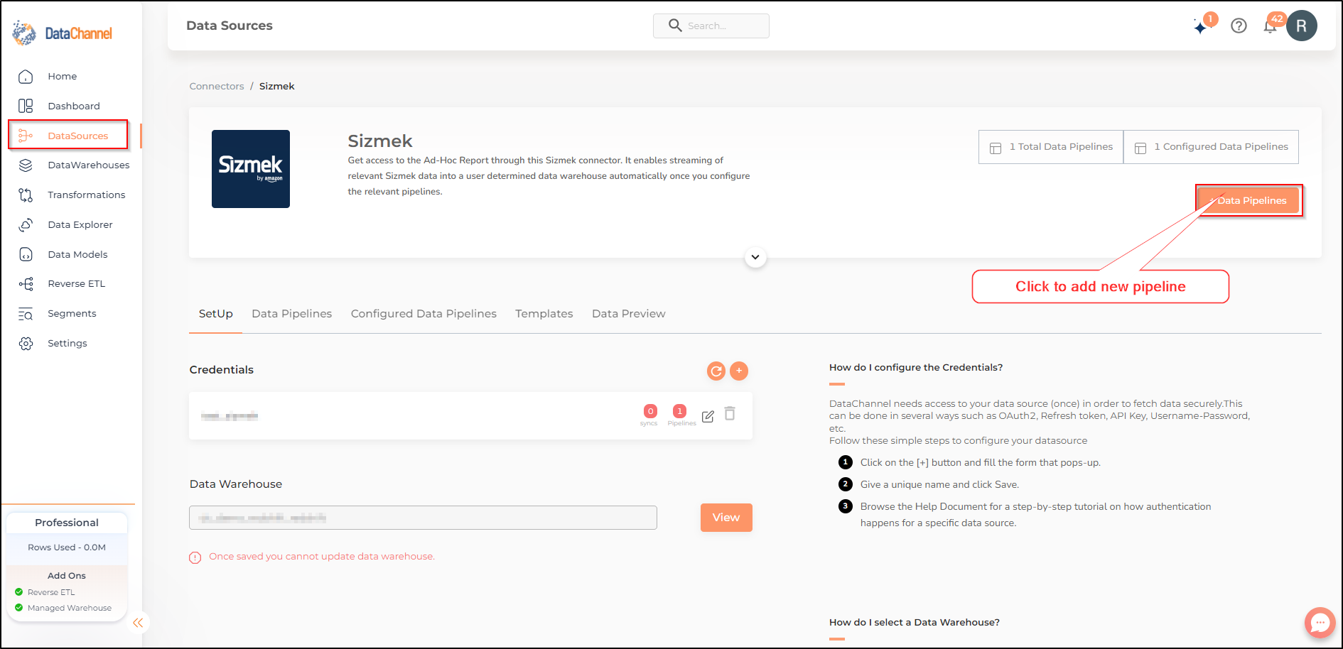 sizmek data source detail