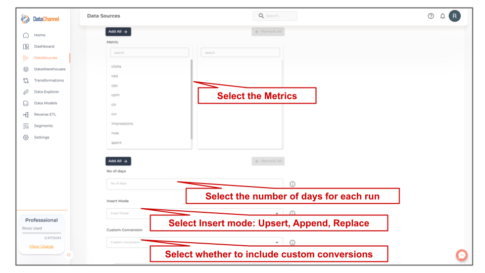 taboola ads top campaign content config two