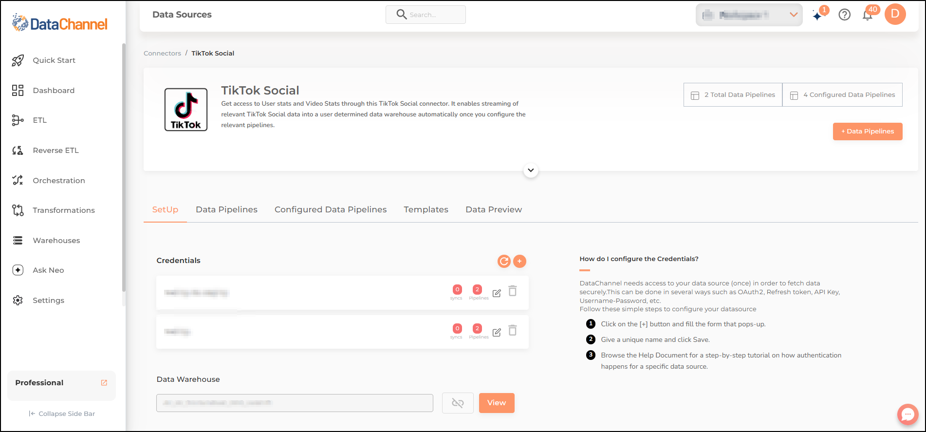 tiktok social screen