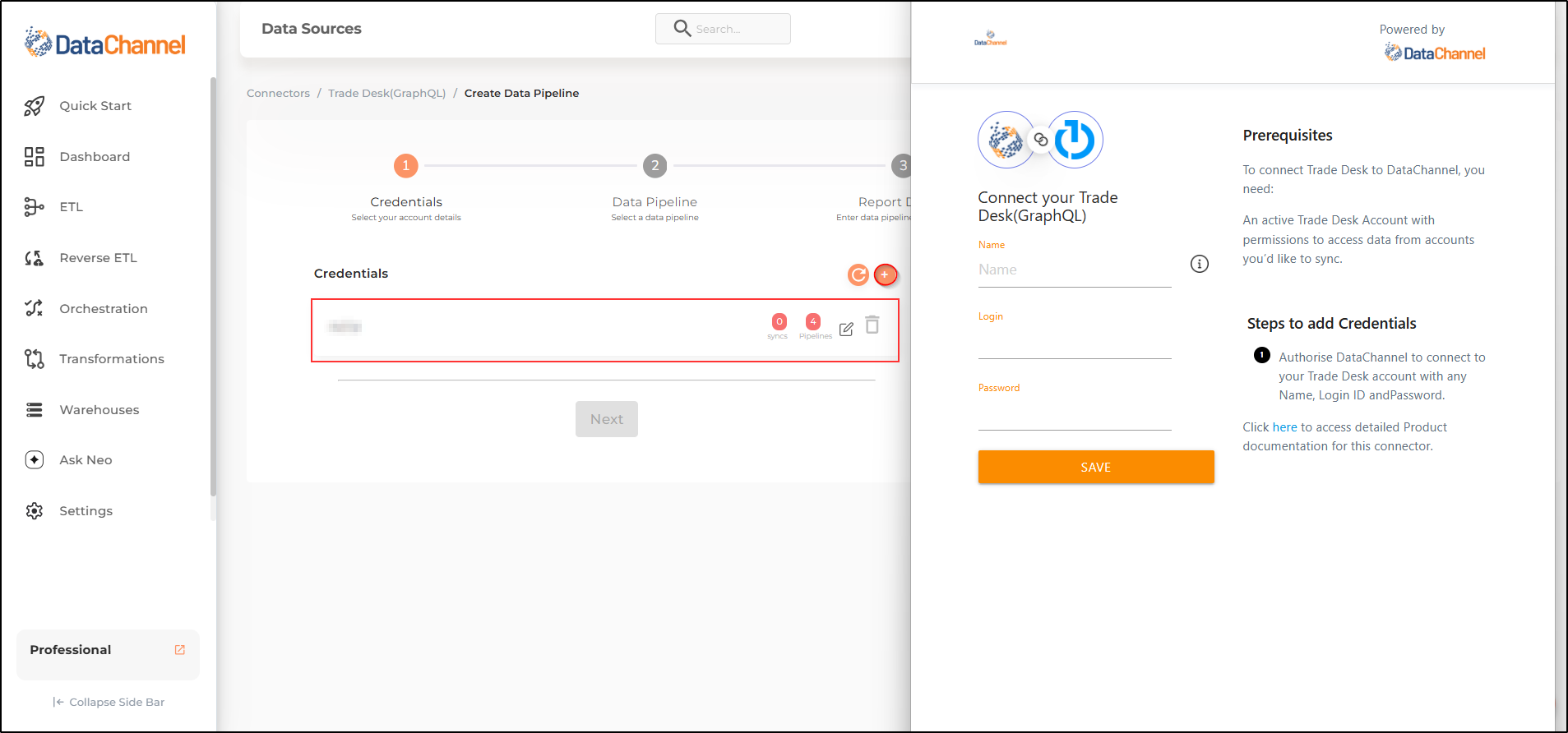 tradedesk graphql new creds