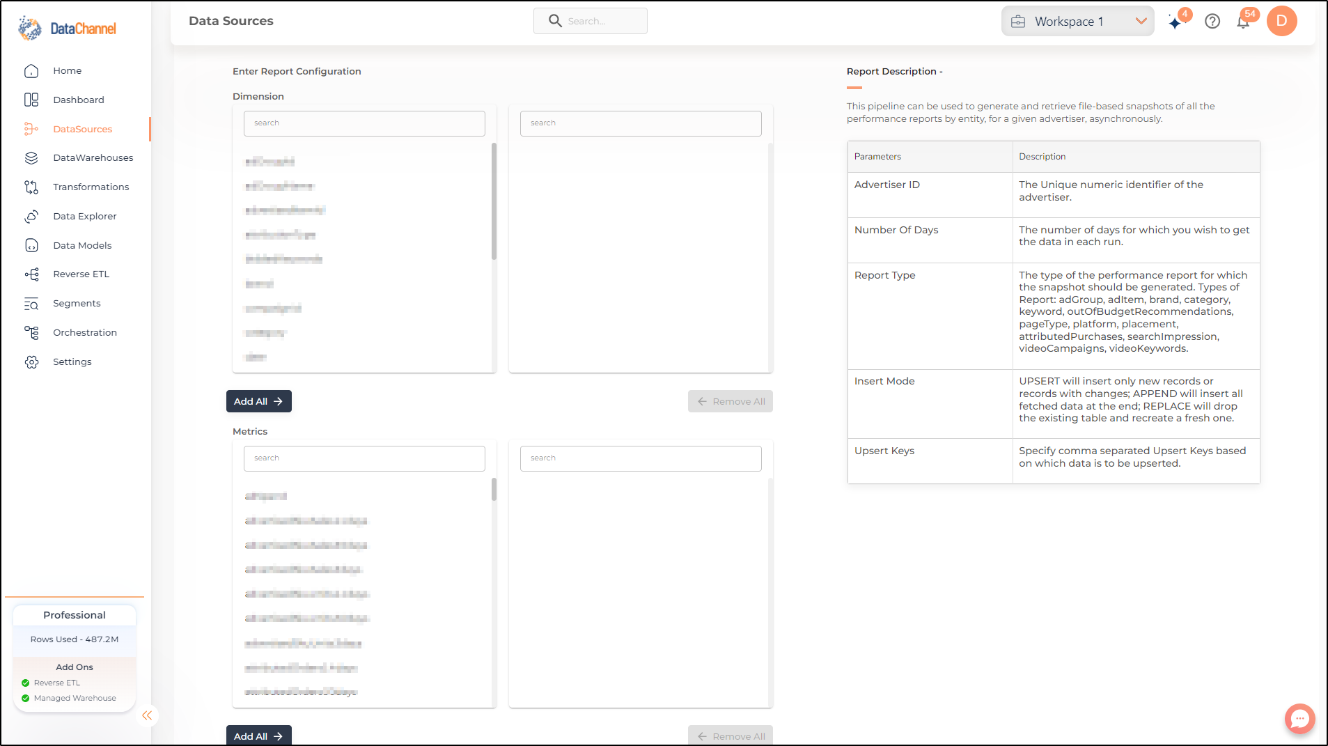 walmart ads snapshot report config 1