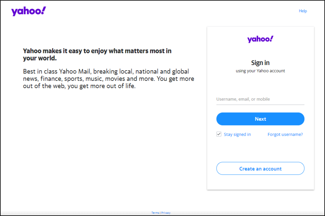 yahoo gemini new creds oauth