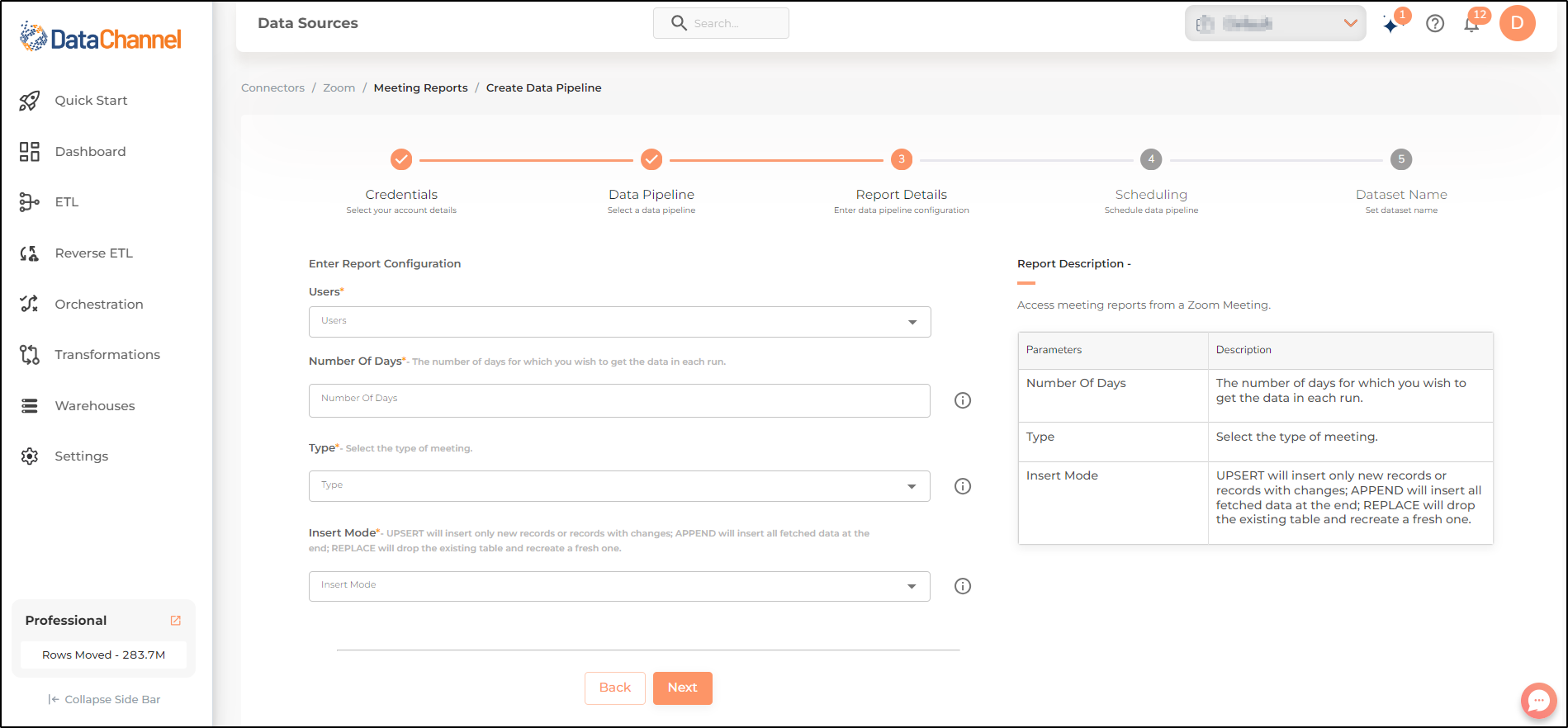 zoom meeting reports config