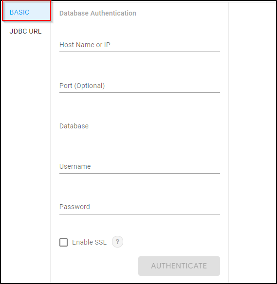 looker studio redshift basic authenticate