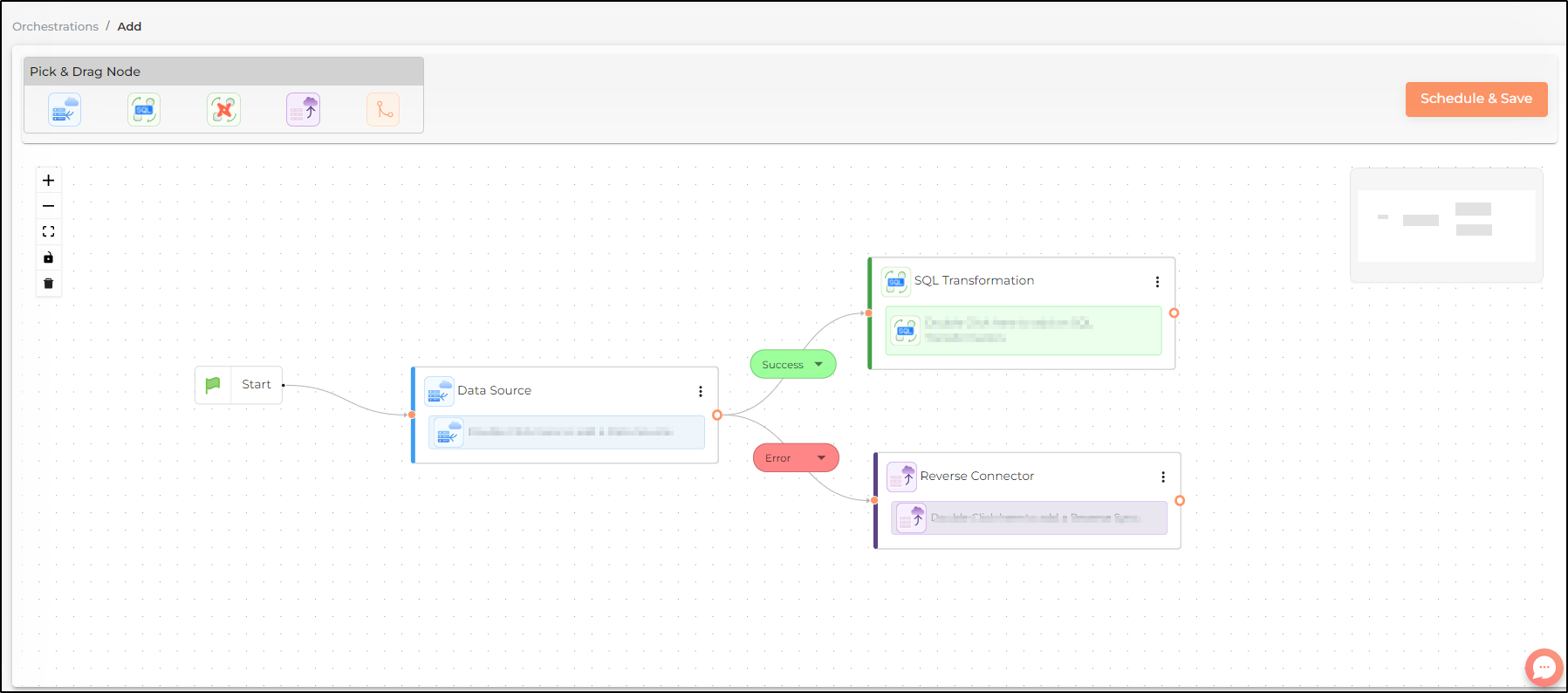 orchestrations multiple output to multiple nodes