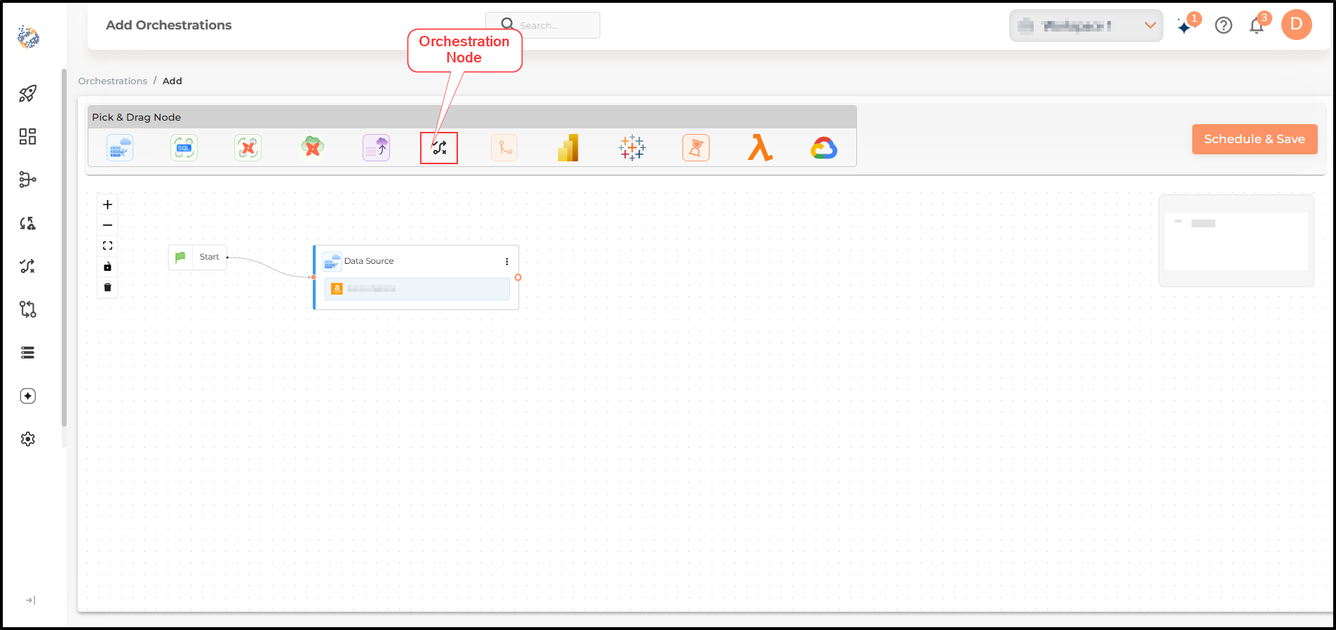 orchestrations orchestration node