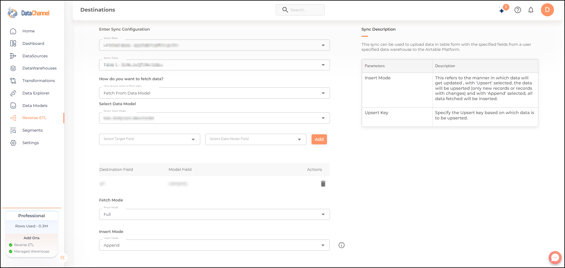 airtable table report config