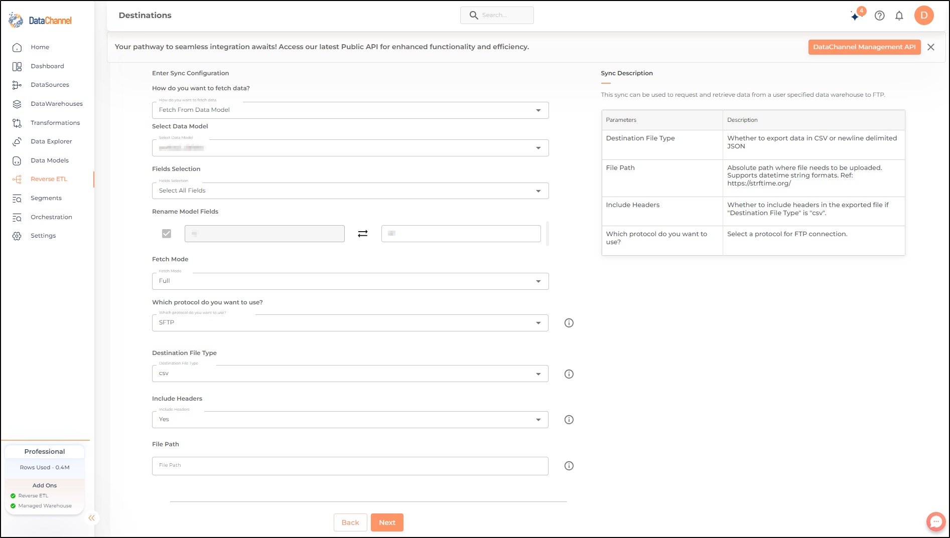 ftp sync config