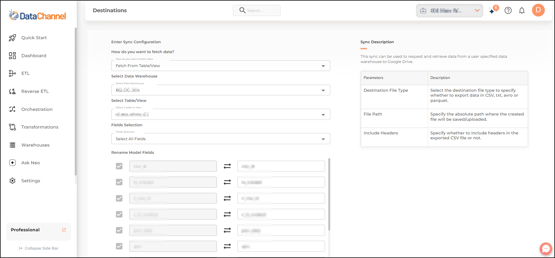 google drive export config 1