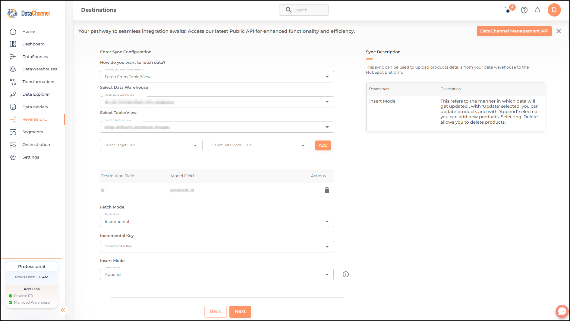 hubspot reverse products config