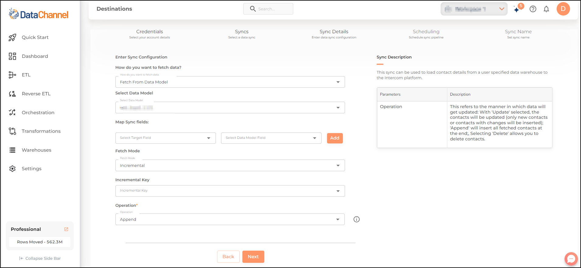 intercom reverse contacts config