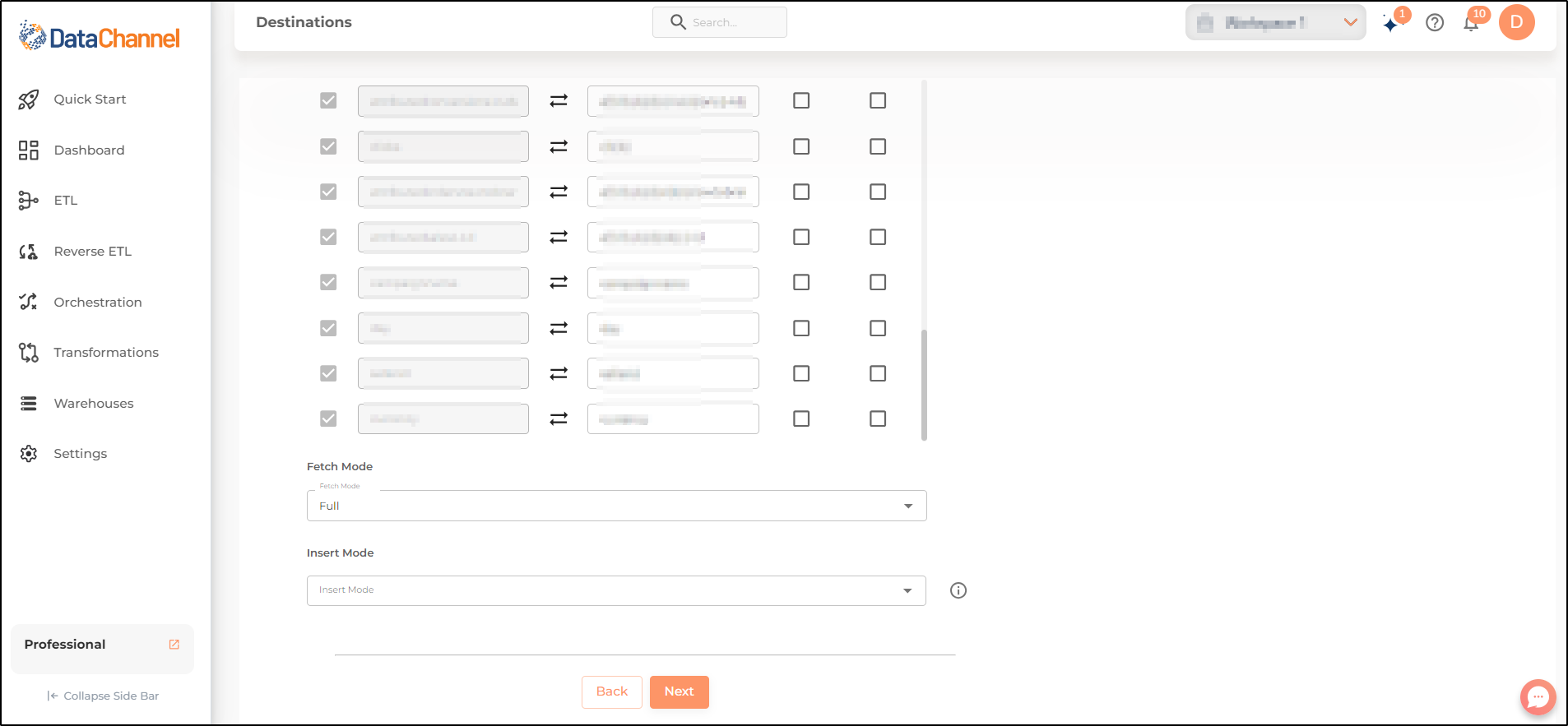 pinecone upsert data config 2