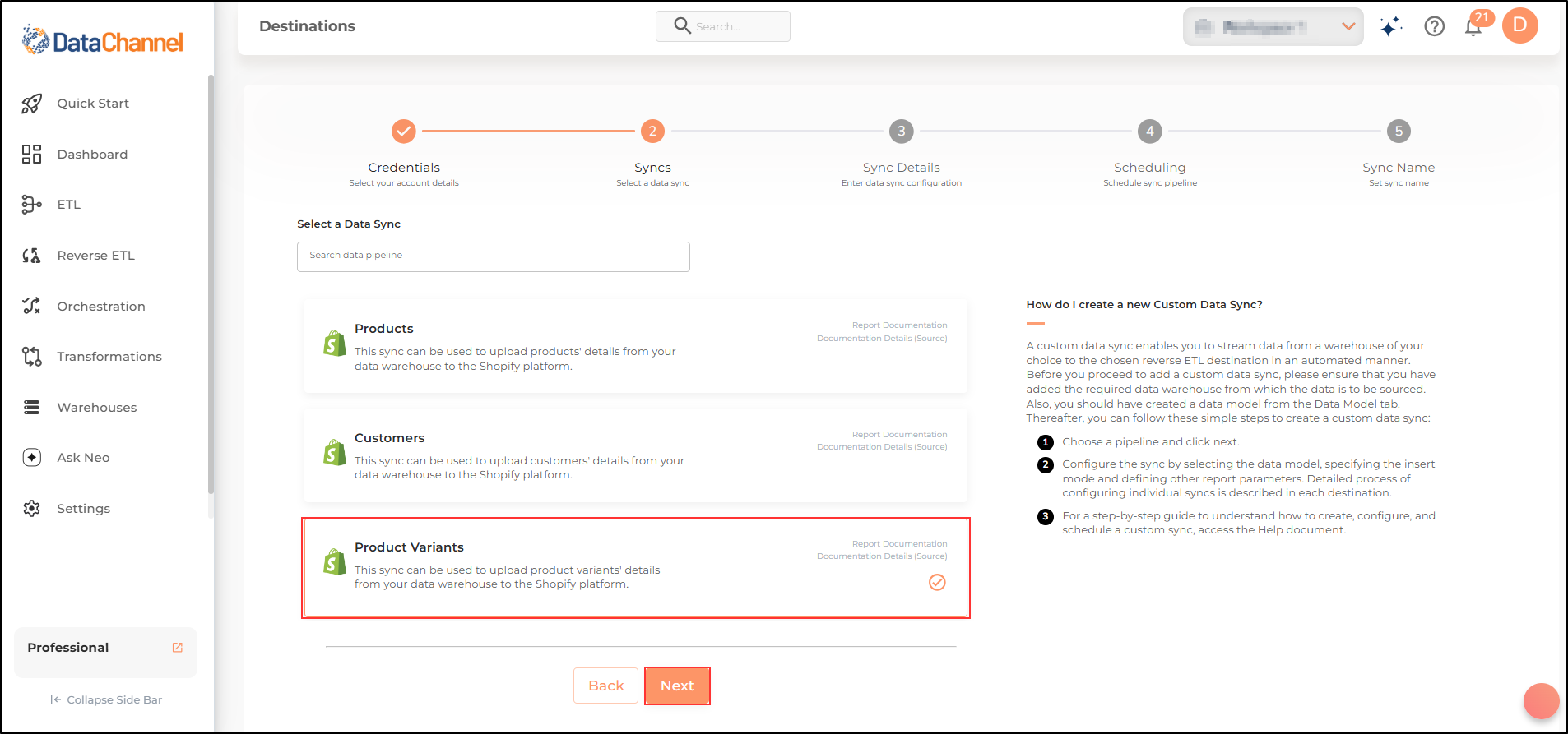 shopify graphql reverse product variants list