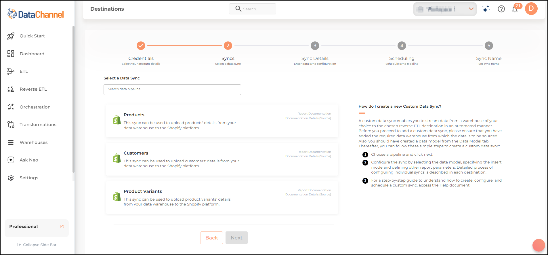 shopify graphql reverse syncs list